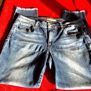 Joe’s Jeans Skinny Ankle fit.